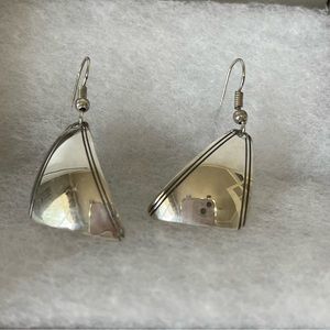 Sterling TKL Silver Earrings Geometric